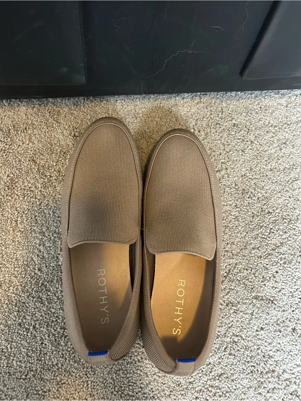 Like New Rothy's Men's Ravello Loafer in Faded Brown
